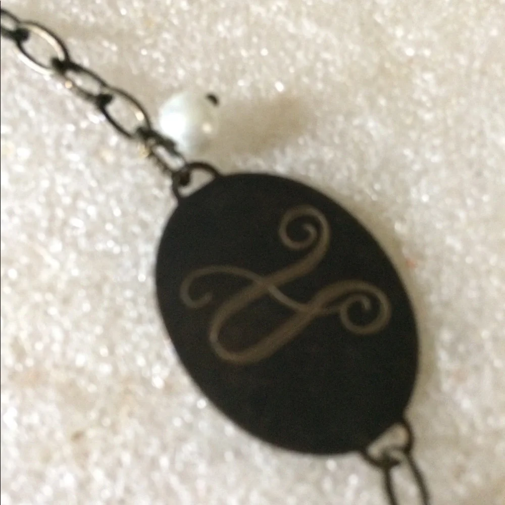 Vintage  brass charms bracelet